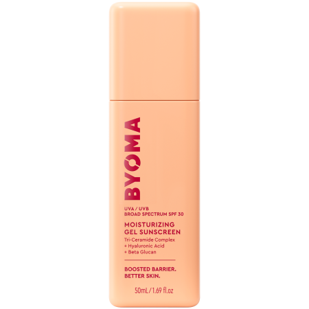 BYOMA Moisturizing Gel Sunscreen SPF 30, Barrier Repair, 50ml