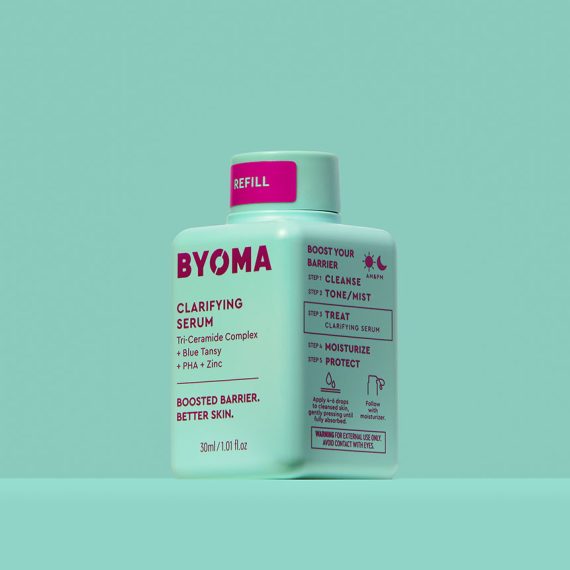 BYOMA Clarifying Serum Refill, Anti-Acne & Barrier Repair, 30ml
